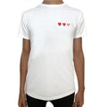 Hearts 4 You T-shirt  white