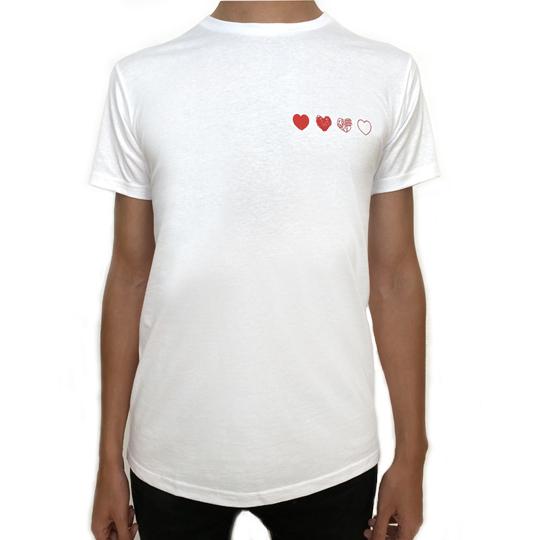 Hearts 4 You T-shirt  white